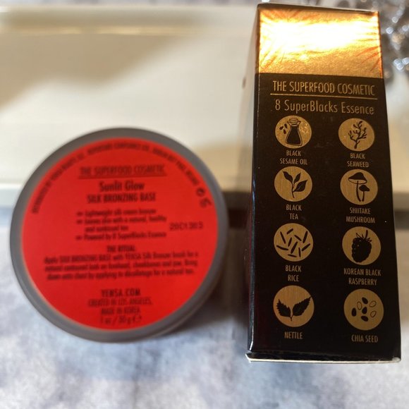 Yesna Silk Bronzing Base Sunlit Glow, Sunkissed Glow, NEW - Full Size 1 oz/30 g - Picture 5 of 9